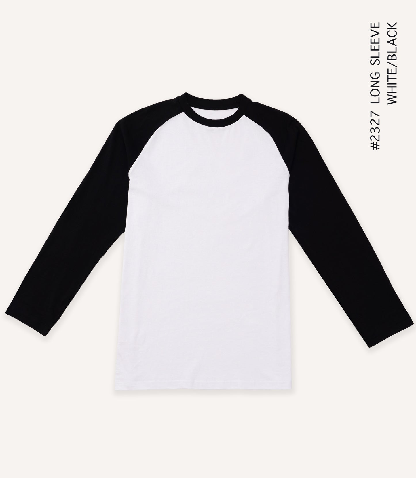 Long Sleeve Raglan Baseball Tee - Navy/Red