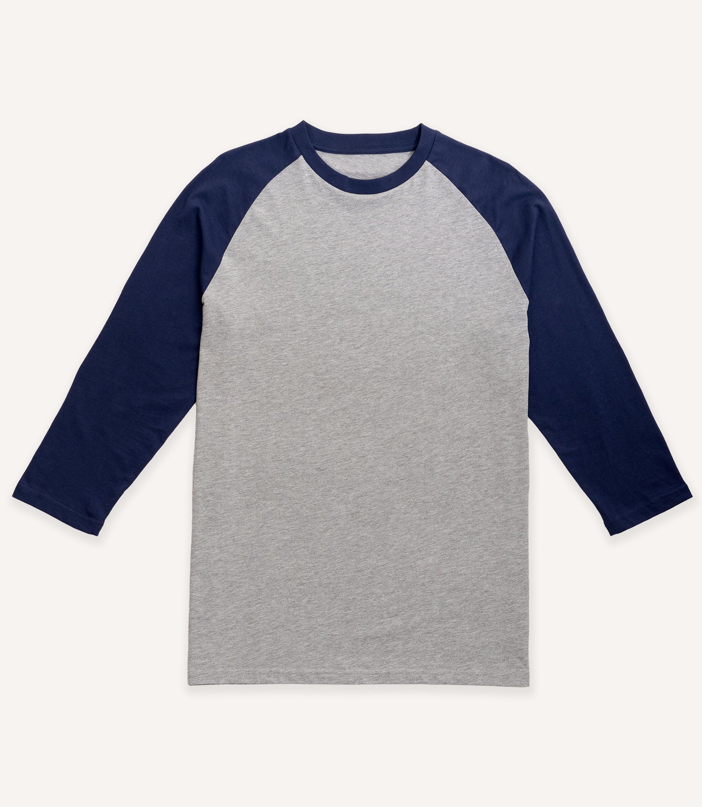 Classic Raglan Baseball Tee - Black