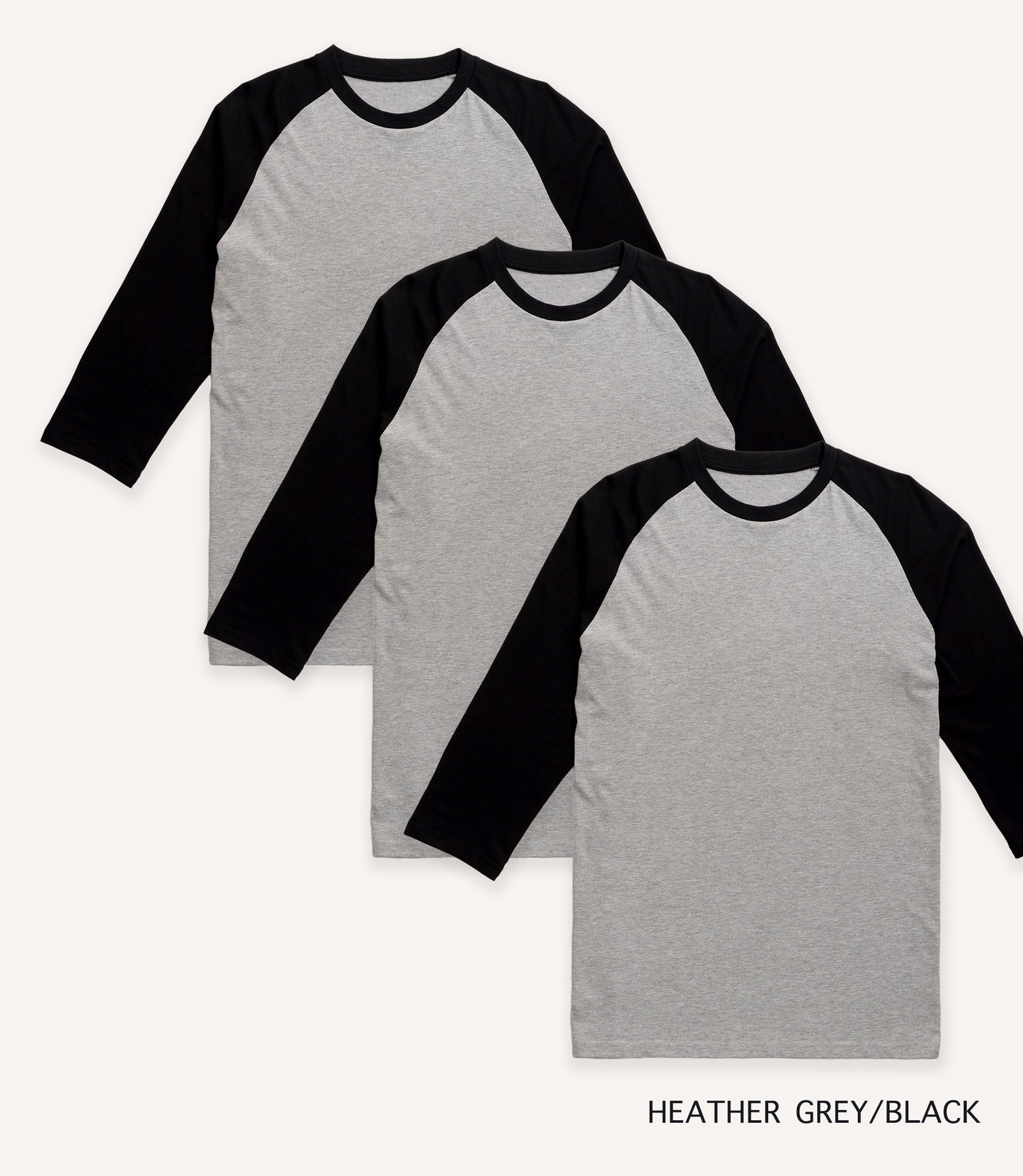 Classic 3/4 Raglan Baseball Tee - Value Deal