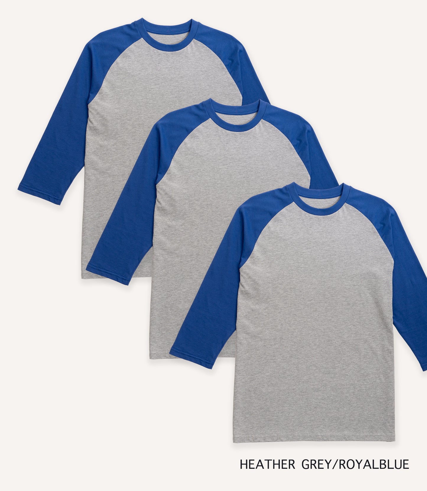 Classic 3/4 Raglan Baseball Tee - Value Deal