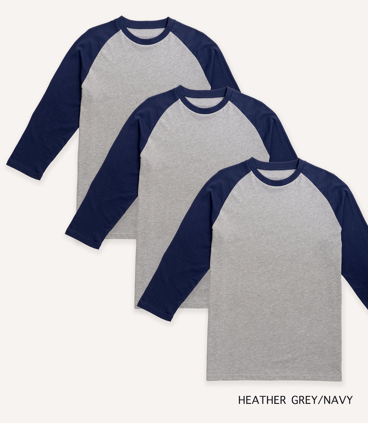 Classic 3/4 Raglan Baseball Tee - Value Deal